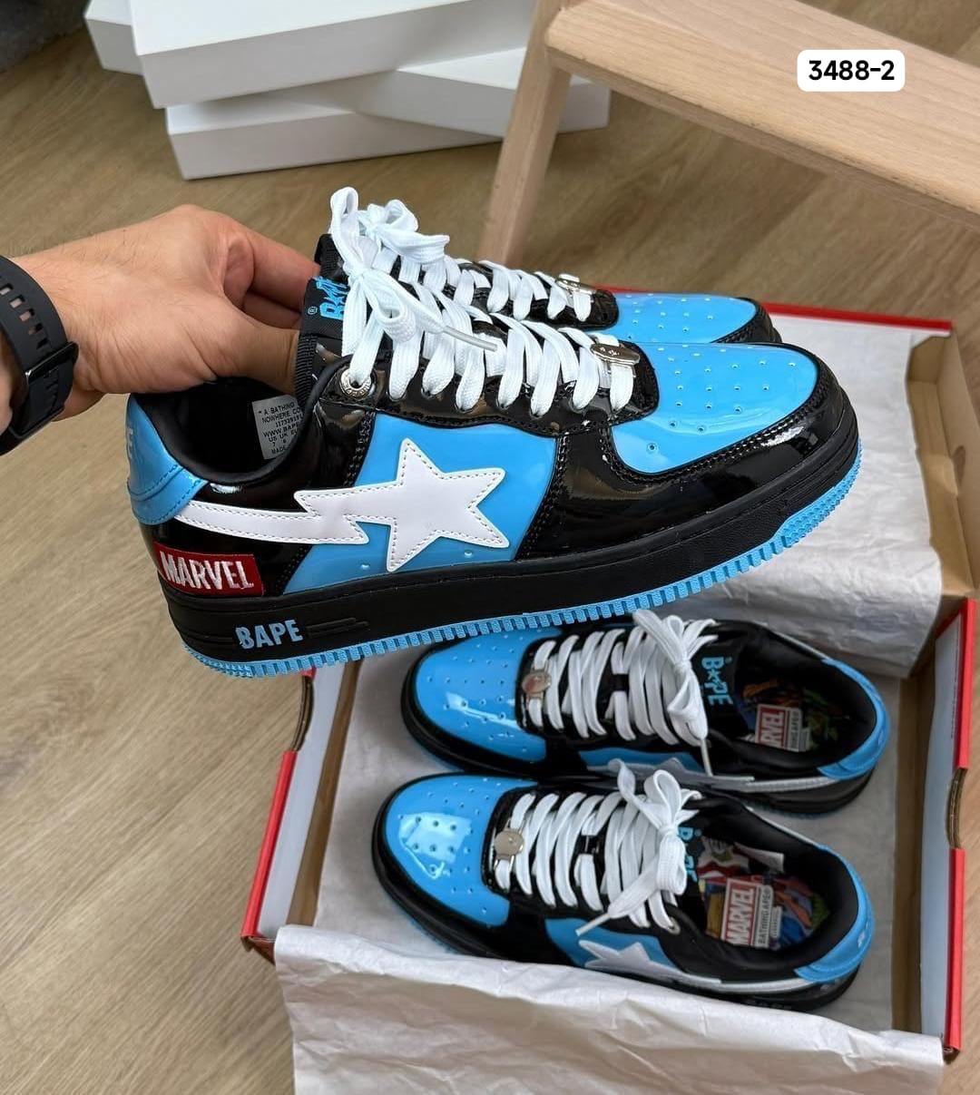 Tenis Nike Air Force  one Bape
