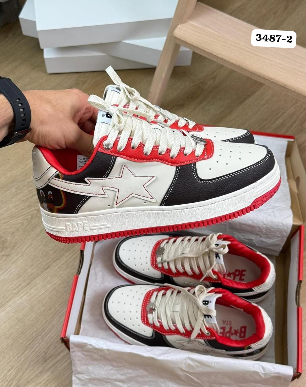 Tenis Nike Air Force  one Bape