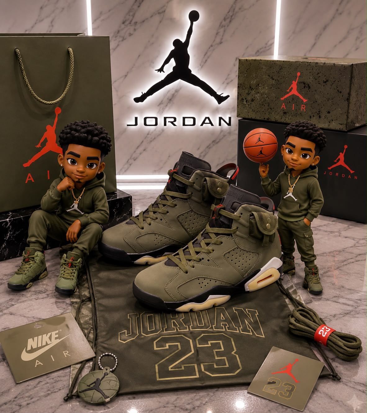 Tenis Jordan Retro 6